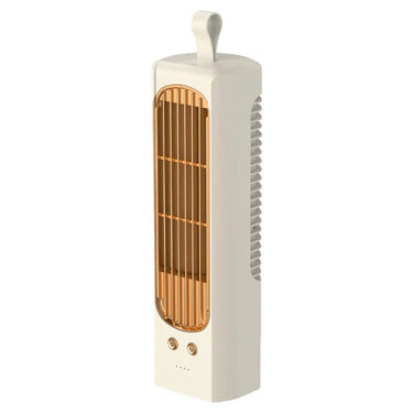 USB Rechargeable Bladeless Tower Fan – Slim & Silent - InspiredGrabs.com